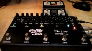 VICTOR CUSTOM HYPER+ MIDI DE LUXE GUITAR TUBE PREAMP DEMO