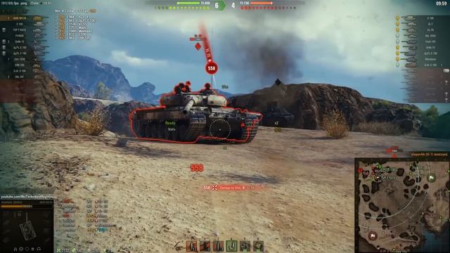AMX M4 54 - KING OF THE DESERT #38 - World of Tanks смотреть онлайн