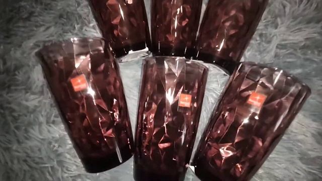 Стакан высокий Bormioli Rocco Diamond Rock Purple 470 мл смотреть онлайн