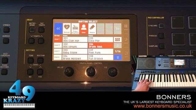 Casio MZ-X500 Keyboard - Bradley's (TheBradge) Custom Styles