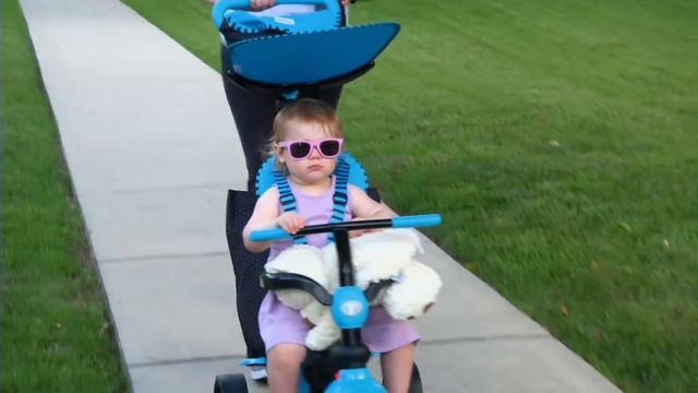 Smart Trike 4-in-1 Tricycle with Touch Steering on QVC смотреть онлайн