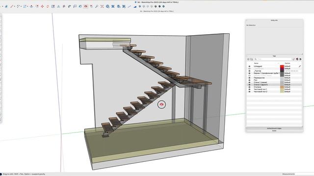 Изготовление лестницы_Проект лестницы Для Дмитрия м Аэропорт 89171241768 смотреть онлайн
