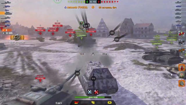 РЕКОРД ТАНКОВАНИЯ WoT BLITZ