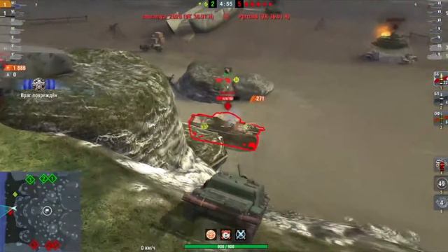 wot blitz: Мастер на WZ-113G FT, 5 фрагов, 4000 урона | WZ-131G FT Mastery, 5 kills, 4k dmg смотреть онлайн