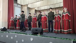 Песня "Мы с тобой казаки, дети русского поля", хор "Братина", село Поперечное, Кузбасс