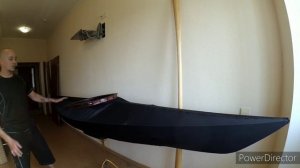 Каяк каркасный своими руками за 3000 рублей. Kayak for 50$. бюджетный skin on frame