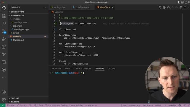 Makefile Support in Visual Studio Code - Makefile VSCode  Tutorial