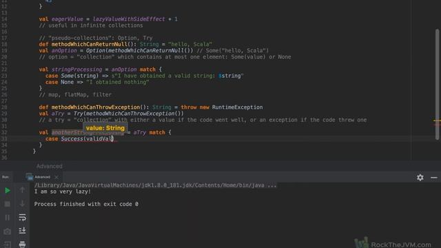 Scala Tutorial - Scala at Light Speed, Part 6: Advanced