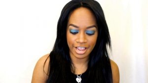 Colors of the Rainbow: Don't Be Blue, WEAR blue! "Heavenly" Makeup Tutorial