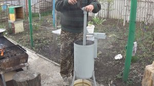 Сколько воска в мирве? Испытание воскопресса.