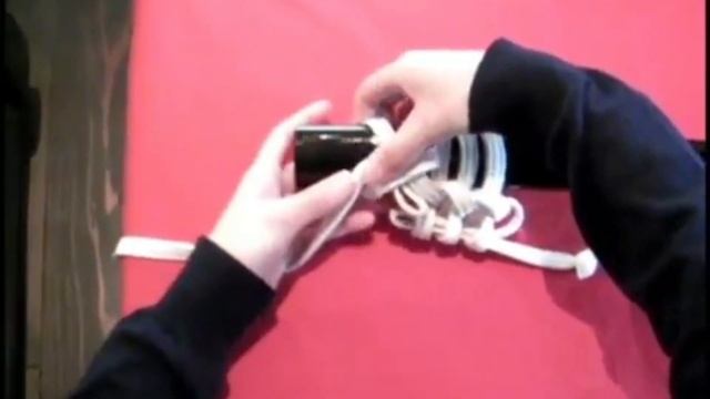 Как завязывать шнур сагео на ножнах меча. смотреть онлайн