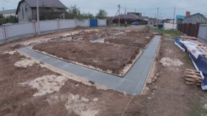 Проект 2. Выполнена бетонная подготовка.