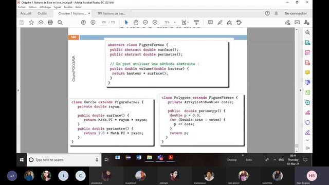 Java G1 Seance TP - 04/03/2021 (Part 1) смотреть онлайн