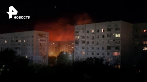 Украинские националисты обстреляли жилые районы Энергодара / РЕН Новости
