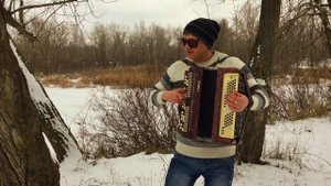 Russian Despacito akordeon cover (accordion) (кавер баян)Russian winter
