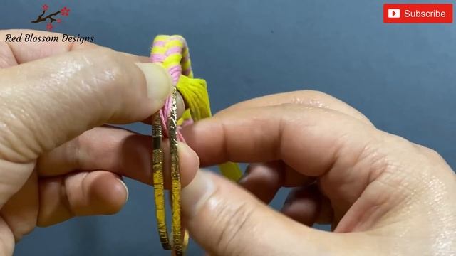 ? Beautiful Statement Braided Cord Bracelet | 2 Strand Plait embroidery thread Bracelet, Bangle Cuf