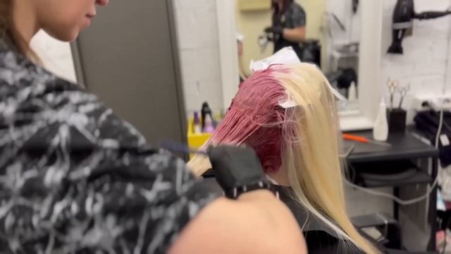 Окрашивание волос для съемок рекламы смотреть онлайн