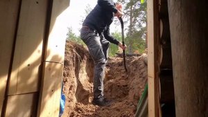 HOW to build a SECRET BUNKER in the forest from START to FINISH 15 days in the forest. WOODWORKING