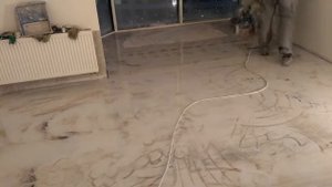 Полировка мрамора Палисандро