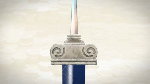 Sword blade from Vimose (cat. no. A762.7) - Digital reconstruction