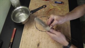Как сделать охотничий нож (рукоять, ножны) из пластика полиморфус