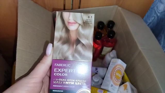 Распаковка заказа Фаберлик, каталог №7. смотреть онлайн