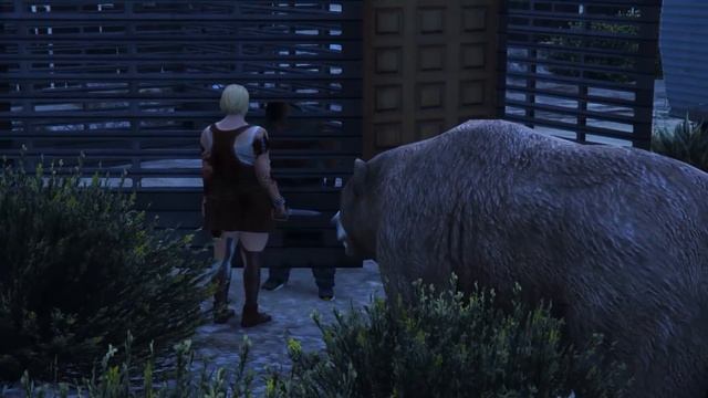 Джонни Маша МЕН Медведьтен қашты (GTA V) смотреть онлайн