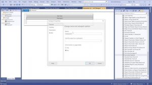 SSRS Tutorial - Use Reports as a Parameter Value