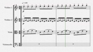 SILENT HILL 2 OST Angela's Hell for STRING QUARTET (SHEET MUSIC)