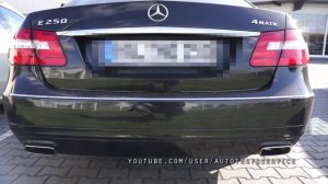 AMG Exhaust Sound Mercedes E500 E550 4matic W212 M273 382hp 388PS