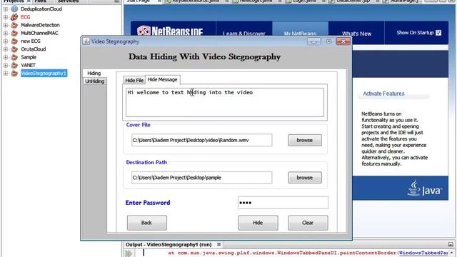 SD IEEE JAVA 03 Selective Embedding and Forbidden Zone Data Hiding for Strong Video Data Thrashing