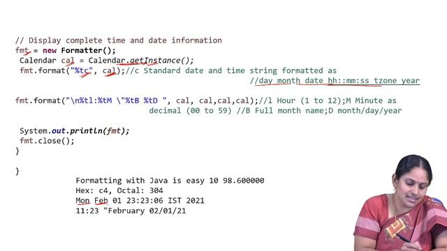 Console Output, Formatting Output, Autoboxing and Auto Unboxing by Ms. Anusha R смотреть онлайн