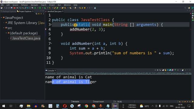 Java Tutorial #18 - Functions or Methods in Java Programming