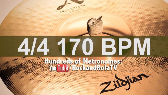 🔴 170 BPM Ride Metronome смотреть онлайн