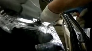 8 Ремонт сложной вмятины на кузове автомобиля