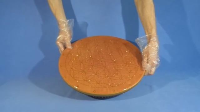 Цветок Жизни. Доска Садху с медными гвоздями. Эпоксидная смола и спила дерева. Стояние на гвоздях. смотреть онлайн