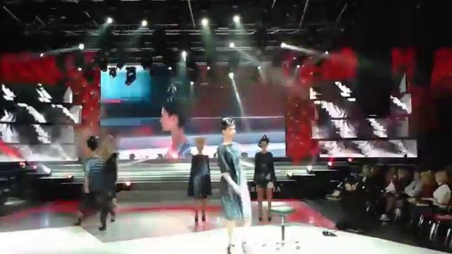 Пятый конгресс парикмахеров - стилистов. Выступление креативной команды «Wella»