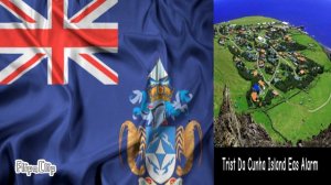 Tristan Da Cunha Island Eas Alarm (Real Eas Alarm)(UK Territory)