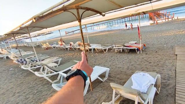 Ganita Holiday Village Hotel 4* Конаклы Полный обзор отеля, номера и пляжа с горками у бассейна смотреть онлайн