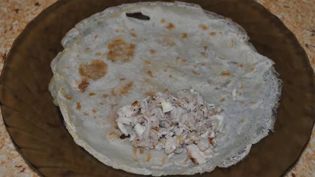 Блины фаршированные Курицей и Яйцами за 50 пенсов от Деревенской Кухарки. Выпуск 52 смотреть онлайн