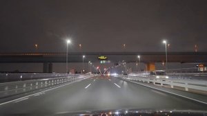 4K Tokyo Night Drive Funabashi to Hamamatsucho 29km / 東京夜景ドライブ船橋→浜松町