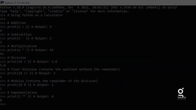 Module 1: Python as a Calculator - Perform Math Operations with Ease!
