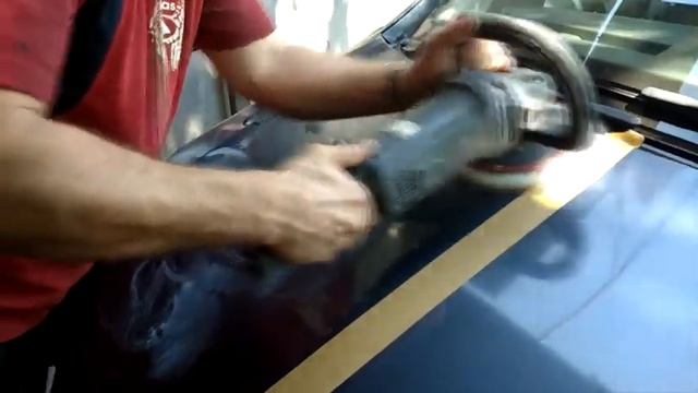 полировка зачуханного капота . смотреть онлайн