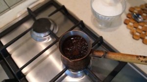 Секретный рецепт еврейского кофе. Как правильно приготовить молотый кофе в турке дома. Черный кофе.