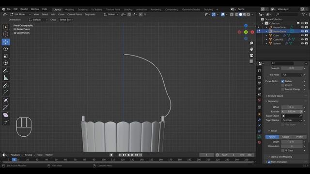 Wooden Bucket Blender | Modeling Process | Part - 1 | Blender Tutorial | Spirowave Studio