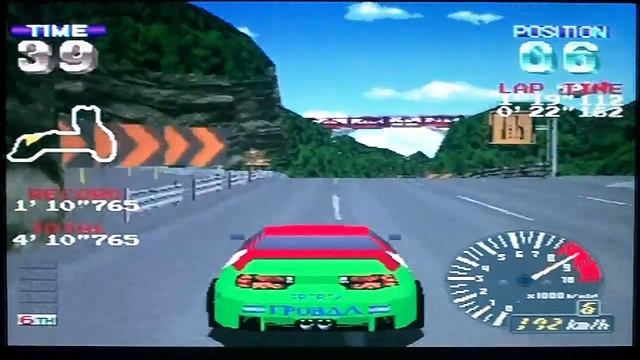 Playing Ridge Racer Revolution [CLASSICS] смотреть онлайн