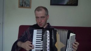 Учусь играть на аккордеоне - Хава Нагила / Learning to play accordion Hava Negilah