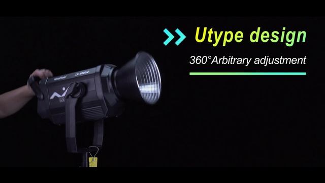 LV-6000A NiceFoto Bi-color 2700-6500K LED video light  HD live stream light film lighting