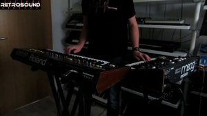 Roland Juno-60 (1982) analog synthesizer space disco trip