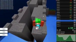 First PB Roblox Speedrun 4 16 Levels No Skips 8:15